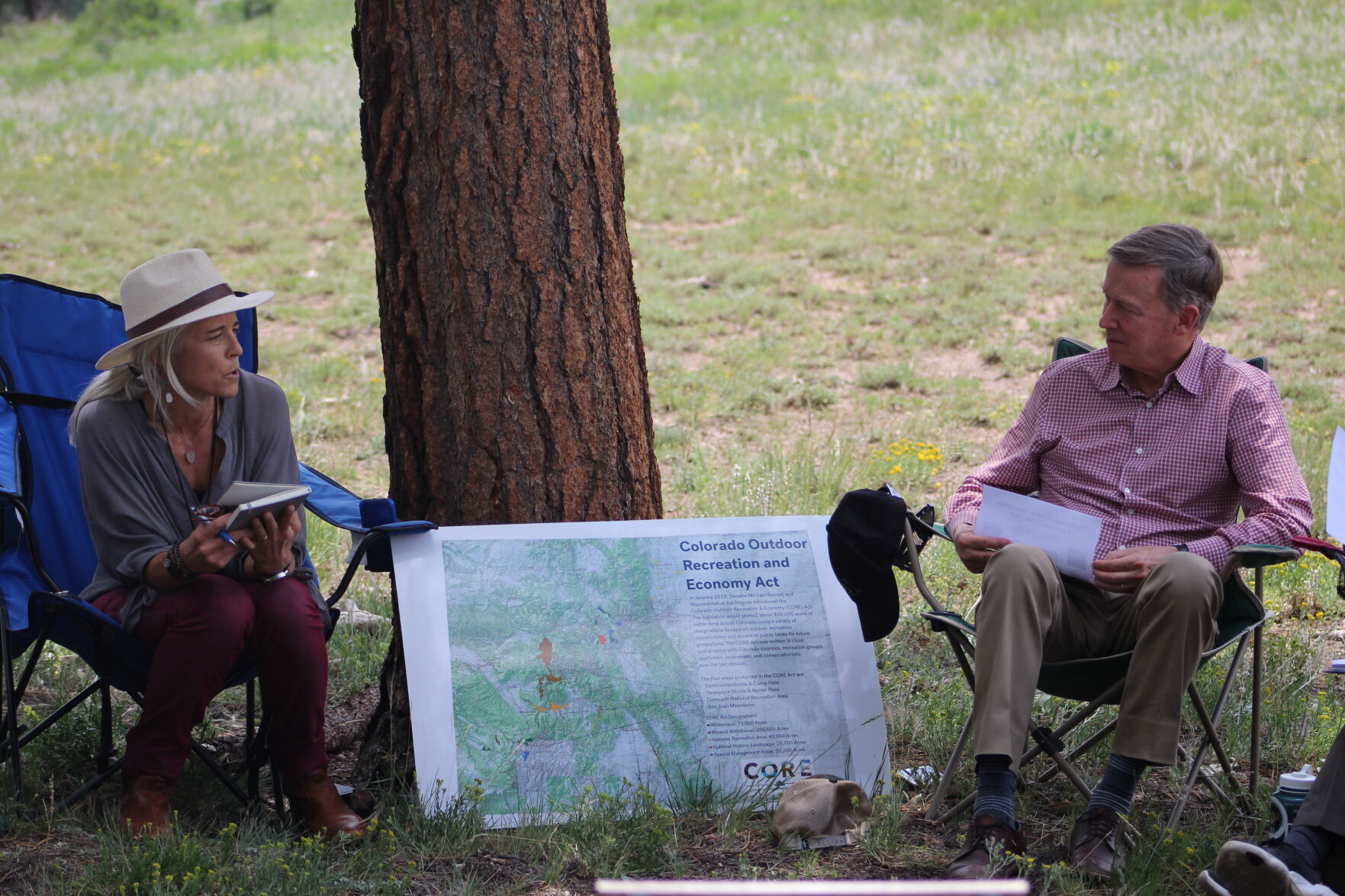 Hilary Cooper talks with John Hickenlooper on CORE Act